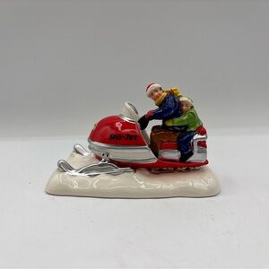 Department 56 1990 Vintage The Original Snow Village Sno-Jet Snowmobile 5159-4